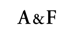 ANF Abercrombie- (Abercrombie & Fitch?)
