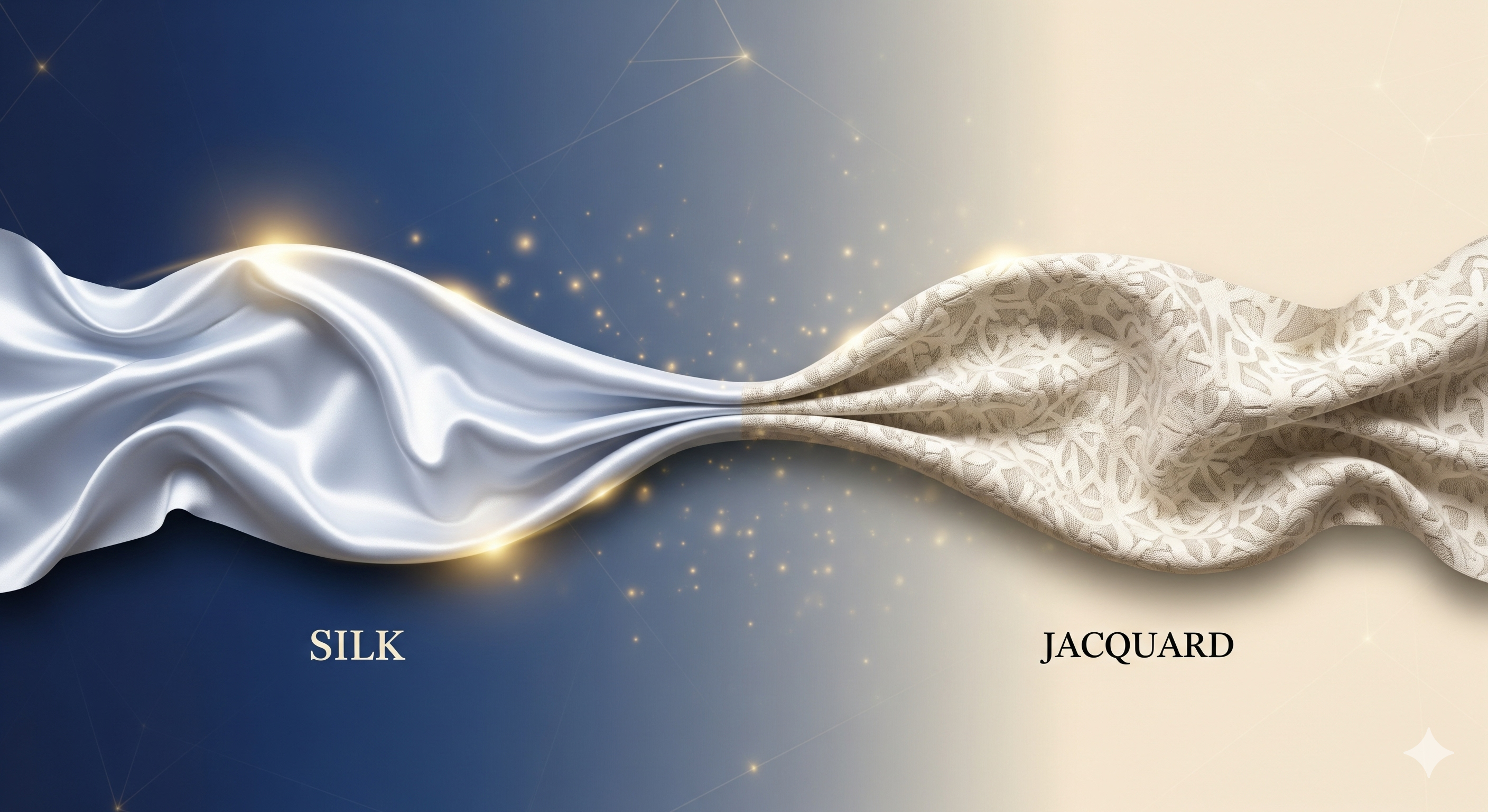 What Is The Difference between Silk And Jacquard Fabric?