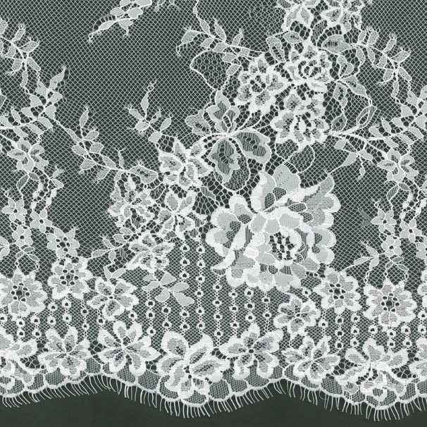 No. 65000: Eyelash Elegance, Nylon Softness – Your Premium Leaver Lace
