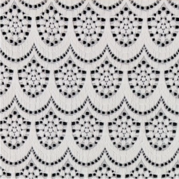 No. 65188: Silken Geometry Subtle Sheen — Your Everyday-Elevated Lace