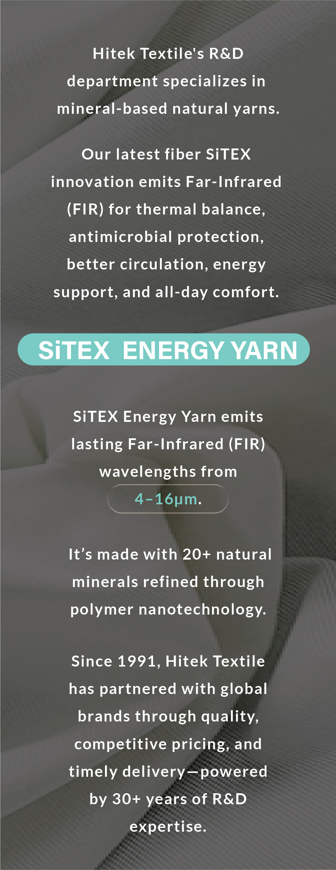 functional fabric-SiTEX